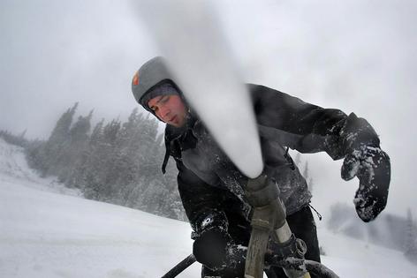 Snowmaking in Colorado can help ski resorts to start the season, but they still need snow to fall from the sky.
              Boulder Daily Camera/via Getty Images