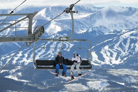 Colorado’s ski season started out dry, with less than half the average snowpack in November.
              Hyoung Chang/Getty Images