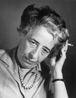 Political theorist Hannah Arendt in 1963.
              Bettman/Getty Images