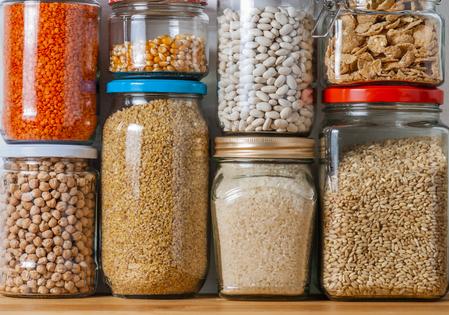 Learn why and how to swap bulky packaging for clear jars, along with when it’s OK to skip this popular organization hack. (cemagraphics/Getty Images/TCA)