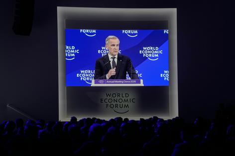 Canadian Prime Minister Mark Carney gave a speech at Davos that suggested possible outlines for a post-American world.
              AP Photo/Markus Schreiber