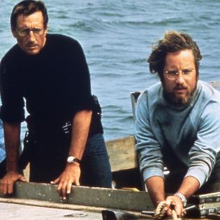 Bang Showbiz / Roy Scheider and Richard Dreyfuss in Jaws