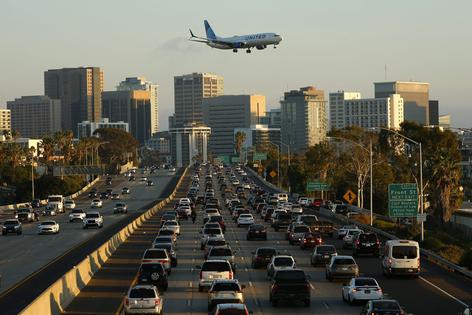 Transportation is the nation’s leading source of emissions, yet the federal government aims to roll back vehicle standards and other regulations written to help slow climate change.
              Kevin Carter/Getty Images