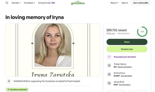Evgeniya Rush/GoFundMe/TNS