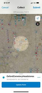 The author and her students used a phone app to collect headstone data.
              Robbyn Abbitt, CC BY-ND