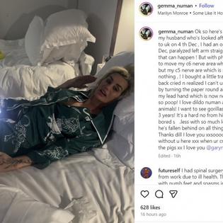 Bang Showbiz / Gary Numan's wife left paralysed after back operation