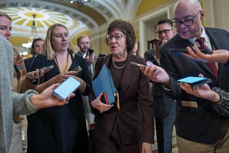 U.S. Sen. Susan Collins of Maine has proved an elusive target for Democrats in a state they carry at the presidential level.
AP Photo/J. Scott Applewhite