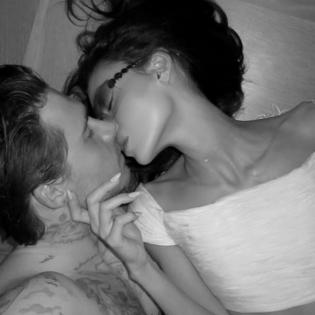 Bang Showbiz / Brooklyn Beckham in gushing Instagram display with wife Nicola Peltz on Valentine's Day