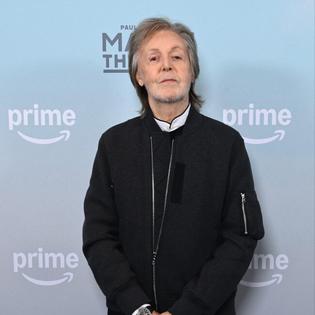 Bang Showbiz / Sir Paul McCartney attending the UK screening of Prime Video's Man On The Run