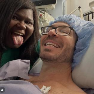 Bang Showbiz / Gabourey Sidibe's husband Brandon Frankel diagnosed with cancer