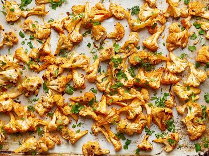 Crispy, spicy cauliflower bites are great eaten as is or stuffed into a taco. (Joe Lingeman/TCA)