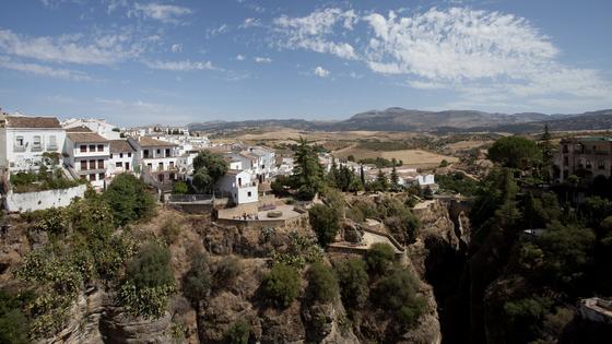 Ronda's breathtaking perch above a deep gorge is visually dramatic today — but was practical and vital when it was built. (Dominic Arizona Bonuccelli, Rick Steves' Europe)