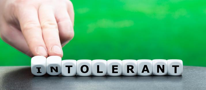 Intolerant. Dreamstime/TCA