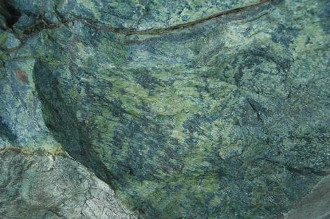 The geologic process of forming serpentinite can produce hydrogen.
              James St. John via Flickr, CC BY