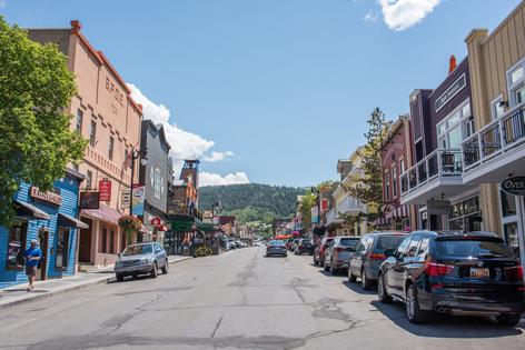 Park City, Utah has two ski lodges and is also home of the Sundance Film Festival. Dreamstime/TCA