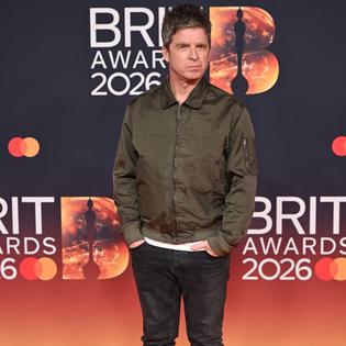 Bang Showbiz / Noel Gallagher at the 2026 BRIT Awards in Manchester.