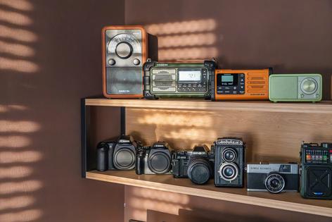 A wall shelf is an attractive way to show off a prized collection. (Dreamstime/TCA)