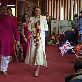 Bang Showbiz / Catherine, Princess of Wales in Leicester