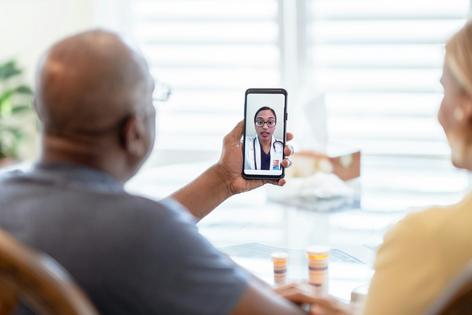 During the COVID-19 pandemic, the federal government expanded access to telehealth for older adults insured by Medicare.   FatCamera/E+ via Getty Images