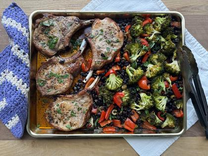 Similar to grilling and cast-iron skillet cooking, using proper heat and preheating the equipment are integral to the success of sheet-pan cooking. (JeanMarie Brownson/TCA)