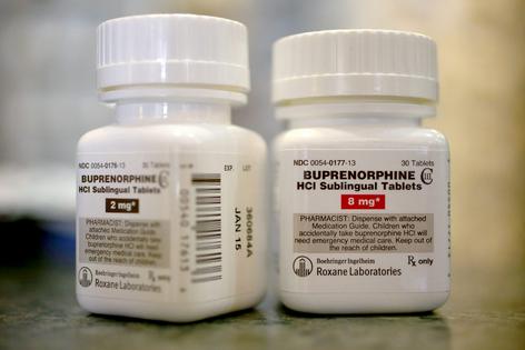 Buprenorphine reduces opioid cravings and withdrawal symptoms.
              Joe Raedle/Getty Images