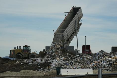 Landfills are not great places to dump food.
              AP Photo/Damian Dovarganes