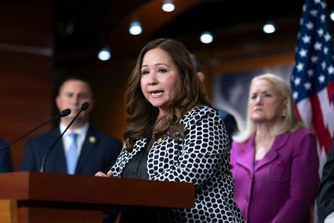 Members of the Congressional Hispanic Caucus, including Arizona Democrat Adelita Grijalva, have criticized Trump’s immigration stance.
              AP Photo/J. Scott Applewhite