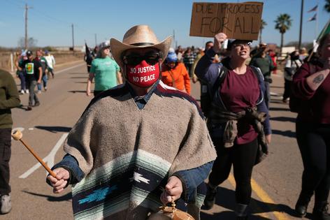 Trump’s immigration policies have triggered widespread protests, including among Latinos.
AP Photo/Eric Gay