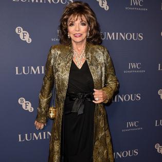 Bang Showbiz / Dame Joan Collins has four grandchildren