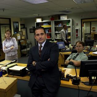 Bang Showbiz / Steve Carell in The Office.