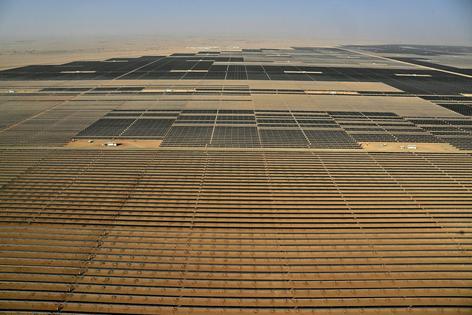 Saudi Arabia has built large solar power plants while continuing to invest heavily in fossil fuels. Giuseppe Cacace/AFP via Getty Images
