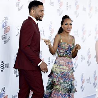 Bang Showbiz / Couple Nnamdi Asomugha and Kerry Washington