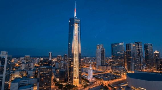 Screen capture Donald J. Trump Presidential Library Foundation video/TNS/TNS