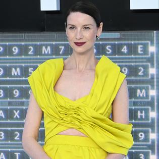 Bang Showbiz / Caitriona Balfe has had to perform plenty of raunchy scenes in Outlander.