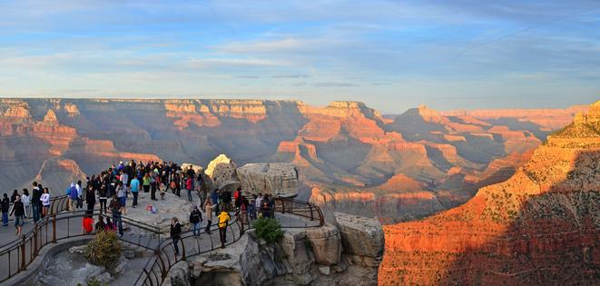 Are there too many people here? It depends on your perspective. Michael Quinn/National Park Service