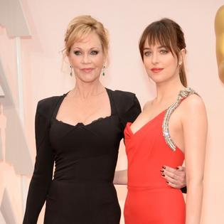 Bang Showbiz / Melanie Griffith has opened up on Dakota Johnson's relationship