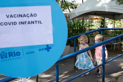 Business leaders and community groups across Brazil stepped in to counter the government's anti-vaccine messaging and to help develop and distribute vaccines.  Wang Tiancong/Xinhua via Getty Images