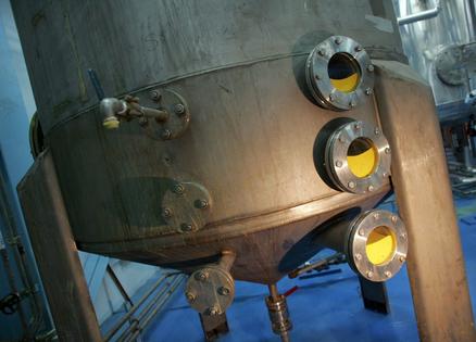 Machines use yellow cakes to produce uranium hexafluoride at the uranium conversion facilities in Isfahan, Iran, on Feb. 3, 2007.
              Behrouz Mehri/AFP via Getty Images