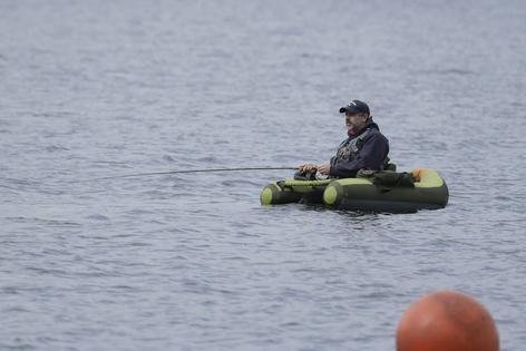 Anglers may want to use different types of lures in darker waters.
              AP Photo/Ted S. Warren
