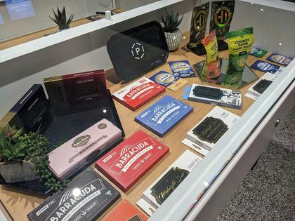 For those with a sweet tooth, Pure Options offers cannabis-infused chocolates, peanut butter cups and fudge.
              Arturo Barajas/The Conversation, CC BY-ND