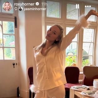 Bang Showbiz / Jack Whitehall's bride Roxy Horner has shared glimpses from their countryside wedding