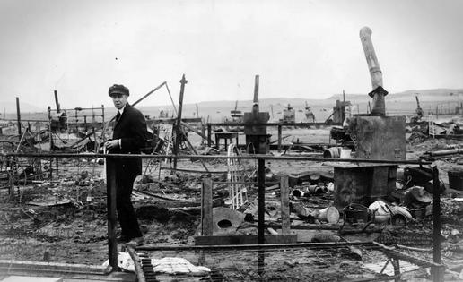 The Ludlow Massacre in 1914 on this site brought congressional attention to miners' labor rights in Colorado. Denver Public Library