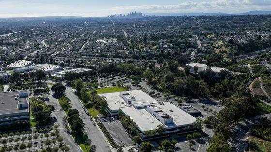 A data center is planned to occupy a vacant commercial building in Monterey Park, Calif., near homes and businesses and not far from downtown Los Angeles. Robert Gauthier/Los Angeles Times via Getty Images
