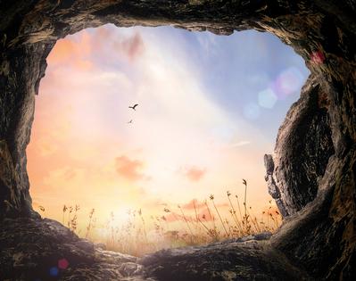 Jesus’ empty tomb. Dreamstime/TCA