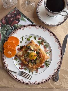Puff pastry treats are best enjoyed with a knife and fork to capture the flakiness. (JeanMarie Brownson/TCA)
