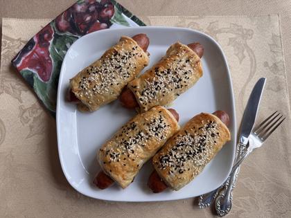 Chicken Chorizo and Chihuahua Sausage Rolls. (JeanMarie Brownson/TCA)