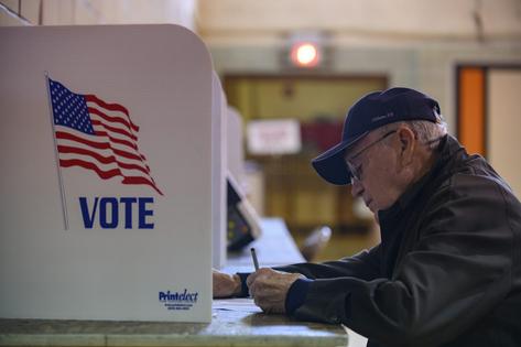 A study found that voting, like good nutrition and exercise, could extend your lifespan. Jeff Swensen/Getty Images