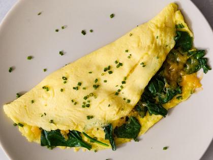 You can make the perfect diner-style omelet at home with whatever fillings you like. (Ryan Liebe/TCA)