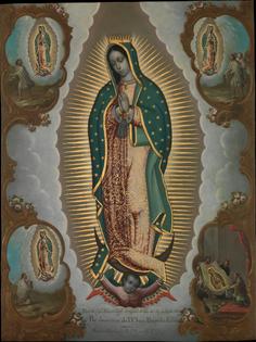 The Virgin of Guadalupe.
              Courtesy of the Indianapolis Museum of Art at Newfields, inventory number 2008.361