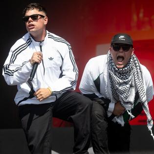 Bang Showbiz / 'We have decided to give all our earnings from these sales away': Kneecap to donate profits from new album Fenian to charity.